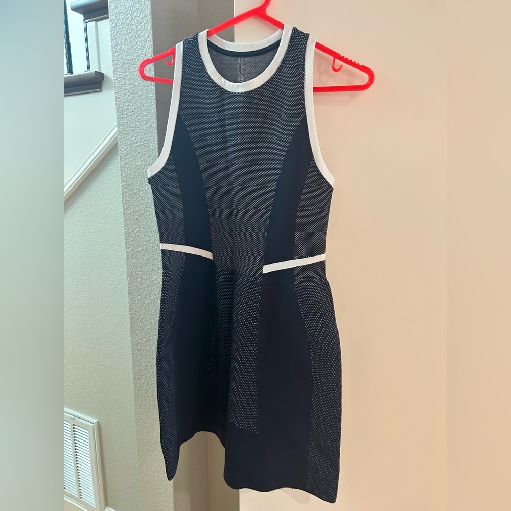 Sweatty Betty Navy and white dress , New with Tags